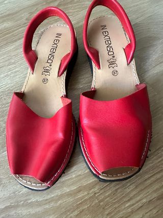 Menorquinas IN EXTENSO Marrones Talla 37 Nuevas 