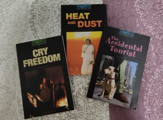 Cry Freedom
Heat and Dust
The accidental tourist