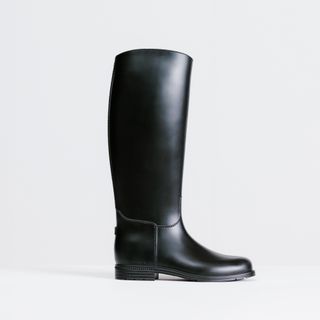 Botas Equitación Adulto 100 Negro