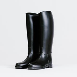 Botas Equitación Adulto 100 Negro