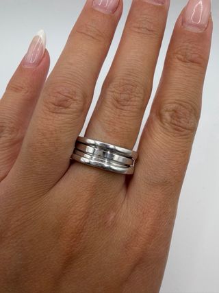 Anillo Bvlgari oro blanco 