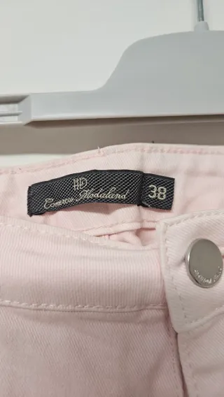 Pantalón vaquero rosa