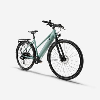 Bicicleta eléctrica ciudad Larga Distancia Elops 500 cuadro