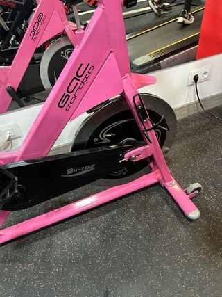 Bicicleta Spinning Rosa GOC Cardio