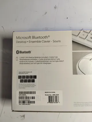 Microsoft Bluetooth Ratón + Teclado Alemán