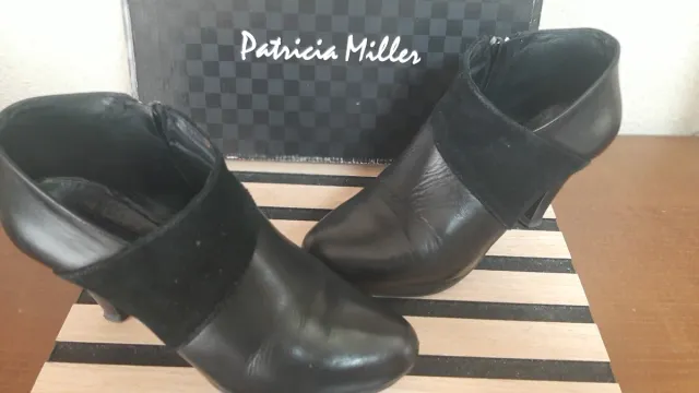 Botines Patricia Miller Piel Talla 37