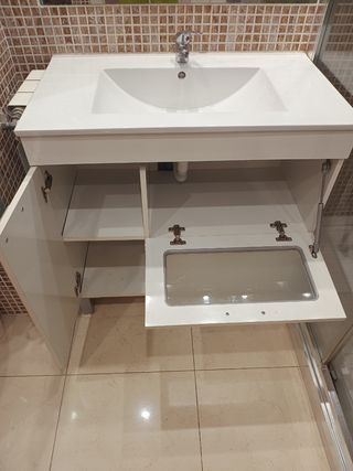 Mueble de baño 80cm (sin lavabo)