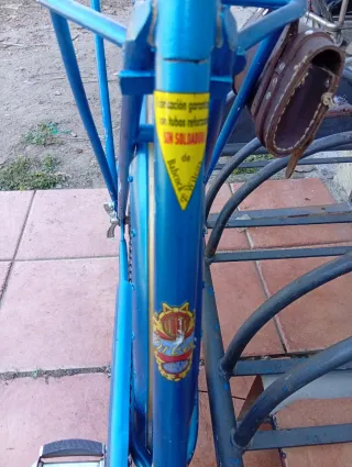Bicicleta Orbea Antigua Azul Restaurada