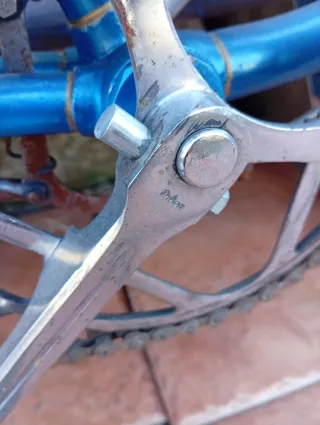 Bicicleta Orbea Antigua Azul Restaurada