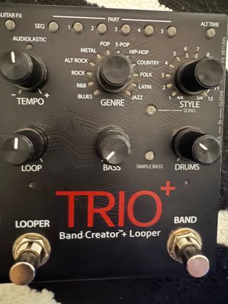 Pedale effetti per chitarra Digitech Trio + Band Looper