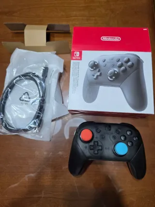 Mando Nintendo Switch Pro Controller Negro