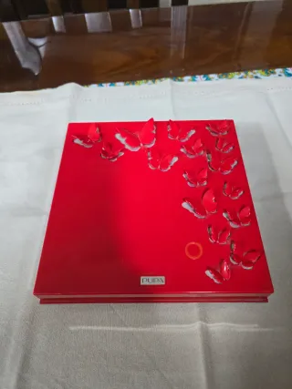 Trousse Pupa Vintage Farfalle Rosse da collezione