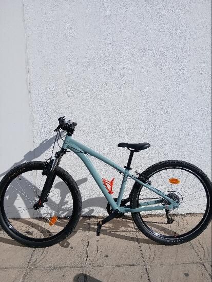 Bicicleta MTB EXPL 500 Niños 9-12 Años Caqui 26"