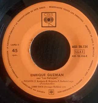 EP Enrique Guzman - Nuevos éxitos 1963