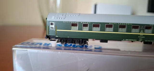 Carrozza letto russa Minitrix Madrid-Mosca