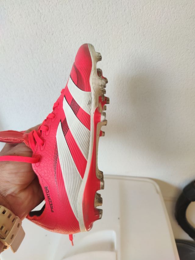 Botas de fútbol Adidas Predator Rojas