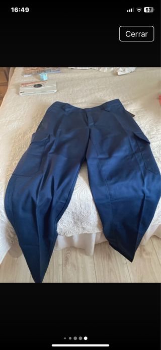 Pantalón de trabajo azul