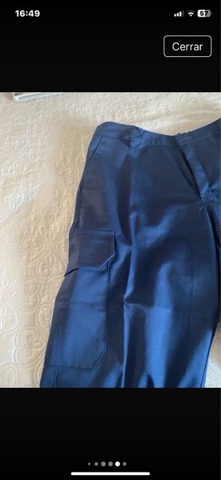 Pantalón de trabajo azul