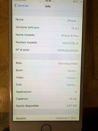 iPhone 6 Plus 16GB + 4 Cover