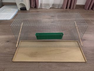 Jaula para codornices caseras