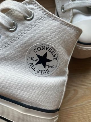 Converse All Star Blancas talla 36.5 