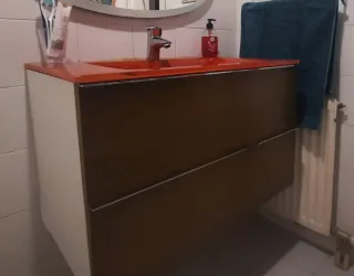 Regalo mueble. Vendo espejo y aplique luz