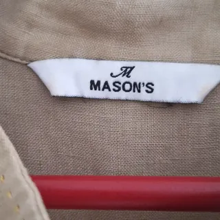 Vestido camisero Mason's Beige Talla M