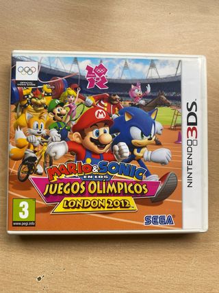 Mario & Sonic Juegos Olímpicos London 2012 3DS