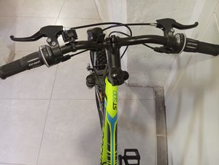 Bicicleta Rockrider Verde Neón