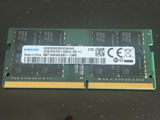 Memoria RAM 32GB DDR4 3200MHz SODIMM Samsung