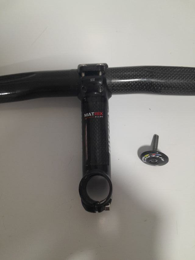 Manillar y potencia Ritchey Carbon pro