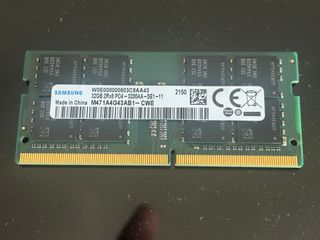 Memoria RAM Samsung 32GB DDR4 3200MHz SODIMM