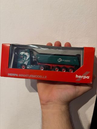 Herpa Volvo FH GL 2020 tráiler miniatura