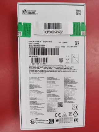 Oppo Reno13 F 5G 256GB non aperto