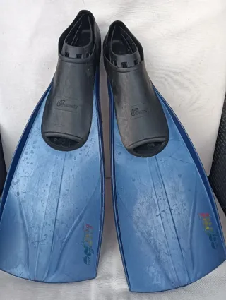 Pinne da sub/nuoto blu