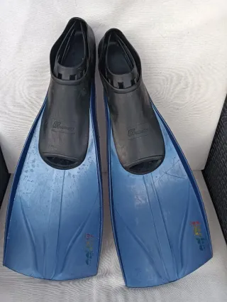Pinne da sub/nuoto blu