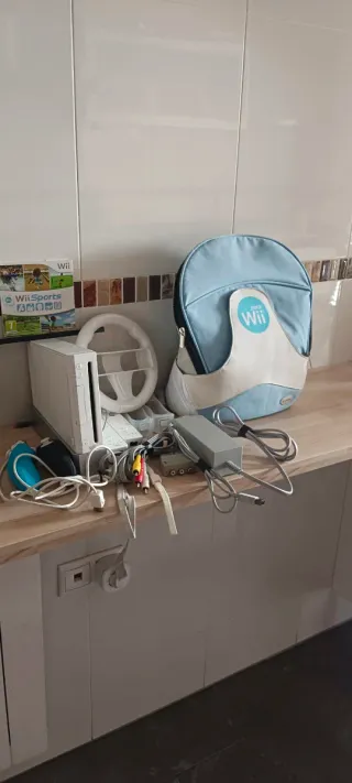 Nintendo Wii con accesorios