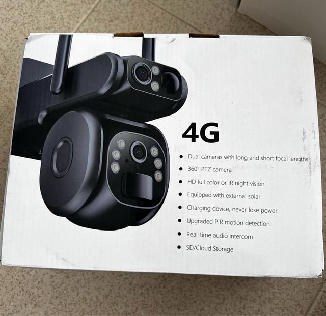 Cámara Seguridad Solar 4G PTZ