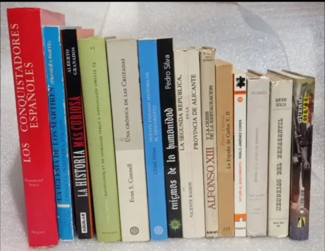 Libros de Historia (16 vols.)