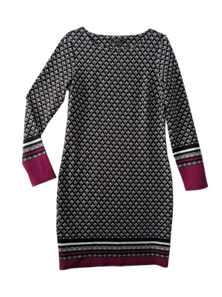 Vestido de punto elástico estampado