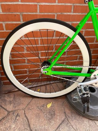 Bicicleta Fixie Verde
