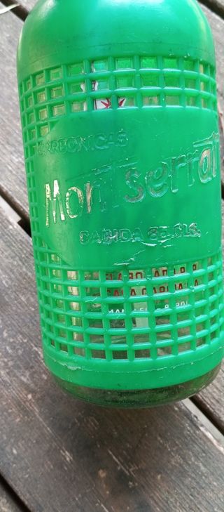 Ampolles / Botellas sifón gasosa. 3 unitats+ caixa