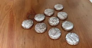 Colección chapas cava monumentos España