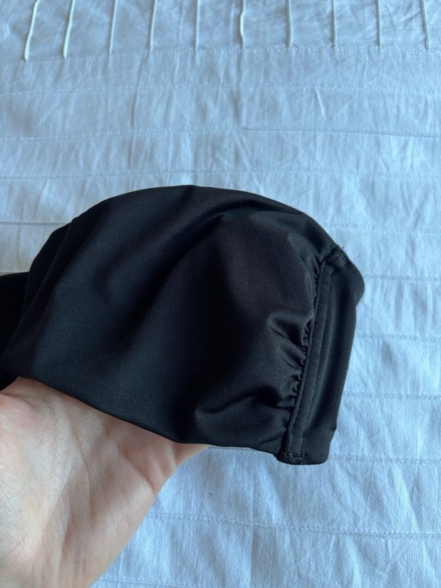 Pack de dos sujetadores de banda negros