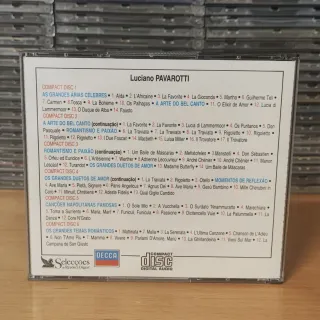 CD Luciano Pavarotti Clássico Ópera