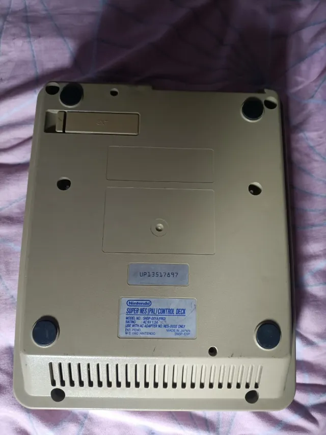 Carcasa Super Nintendo PAL