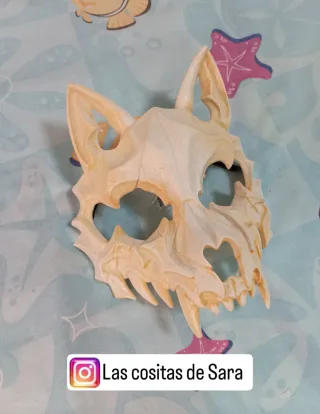 Máscara Calavera Lobo 
