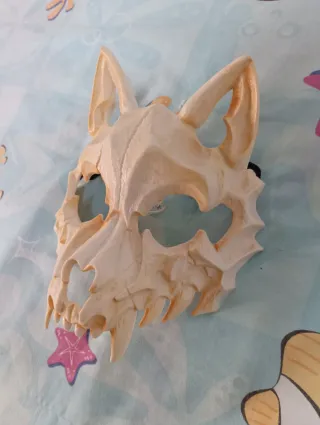 Máscara Calavera Lobo 