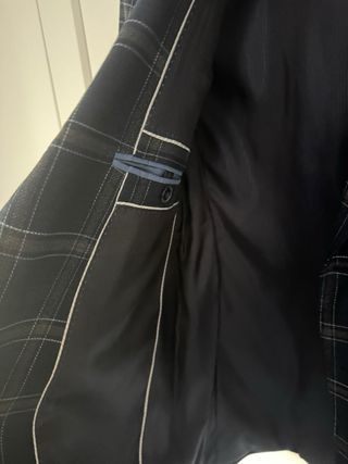 Americana Zara cuadros hombre