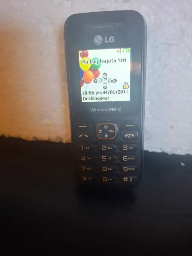 LG A180 Teléfono Móvil Negro